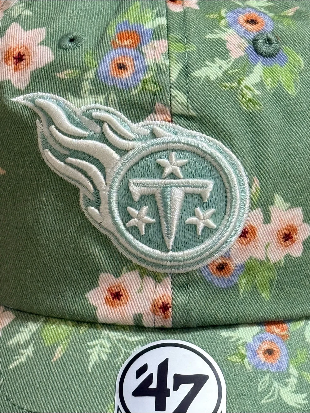 47 Brand Tennessee Titans Women's Meadow Garden Clean Up Adjustable Hat